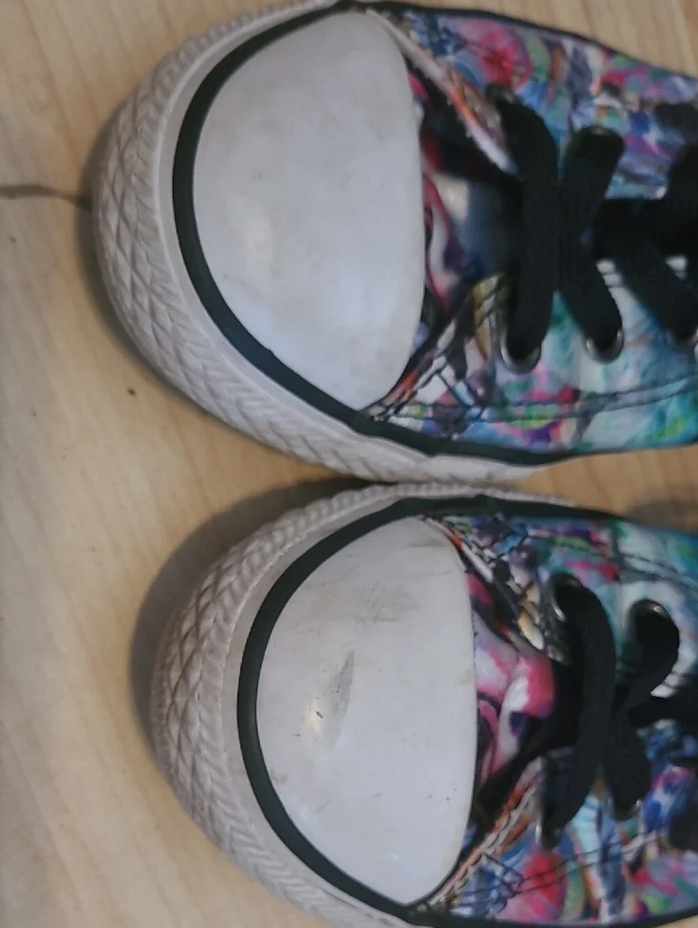 Converse Multicolor Tie-Dye High-Top Sneakers with Black Laces